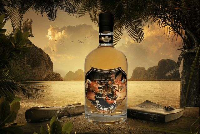 Oak Barrel Dry Gin 500ml